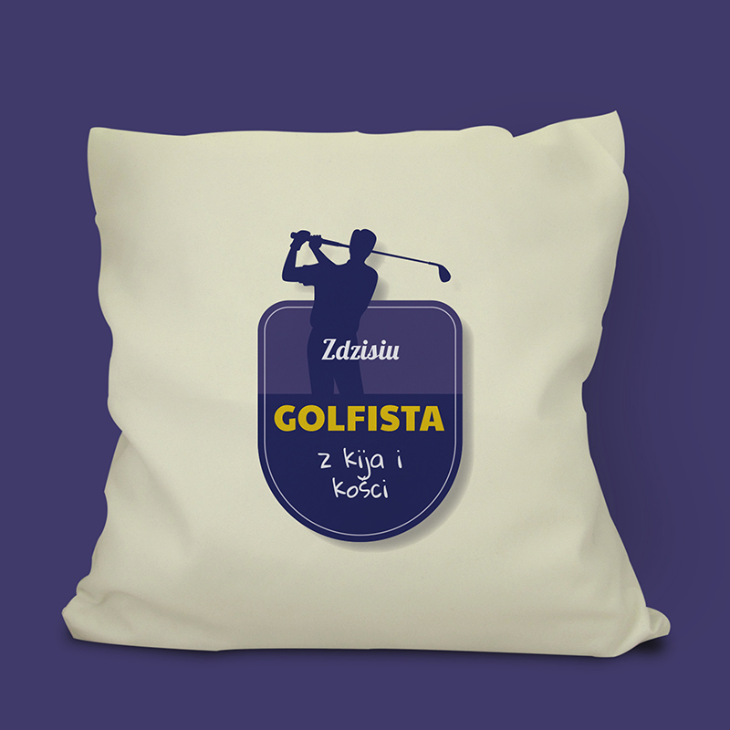 Poduszka dla golfisty (personalizowana)