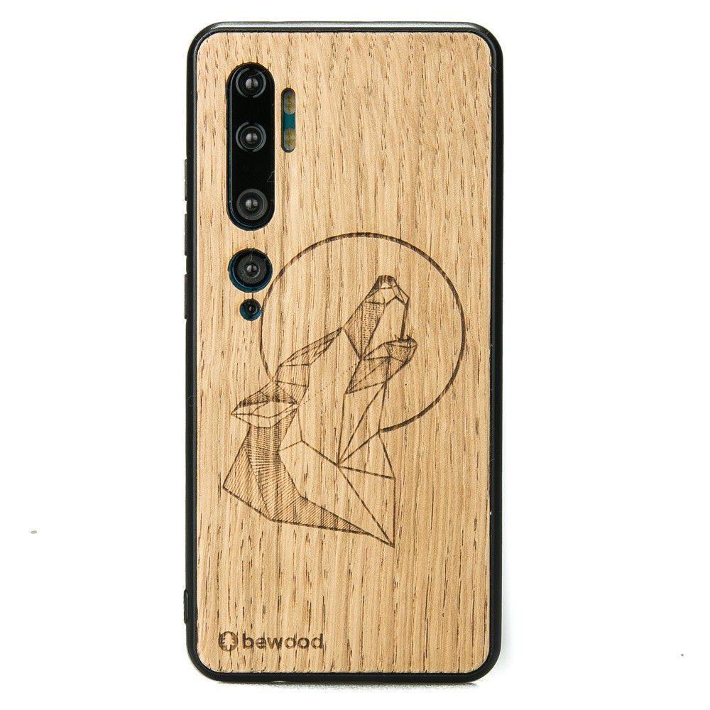 Drewniane Etui Xiaomi Mi Note 10 WILK DĄB