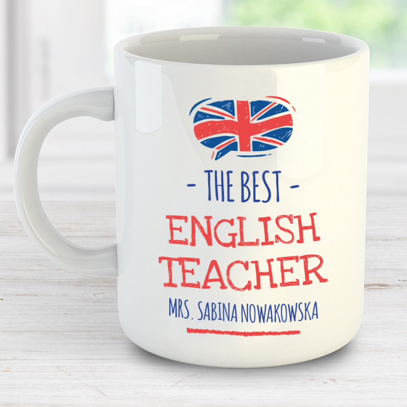 Kubek dla nauczyciela angielskiego
