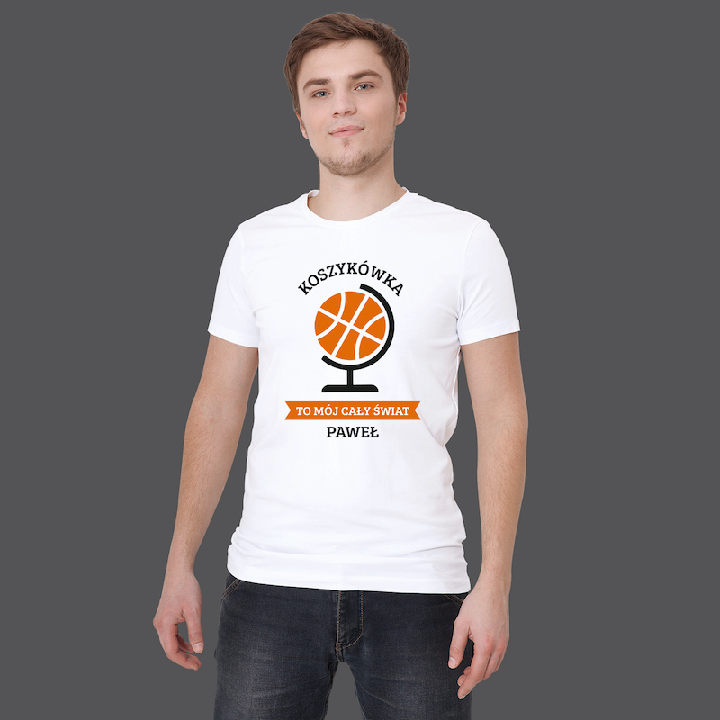 Koszulka koszykarska z własnym nadrukiem