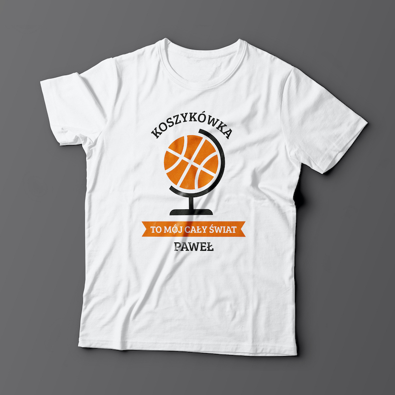 Koszulka koszykarska z własnym nadrukiem
