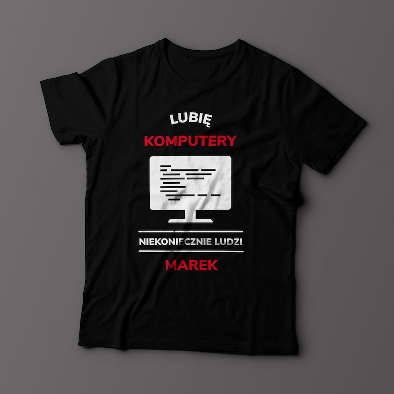 Koszulka dla programisty