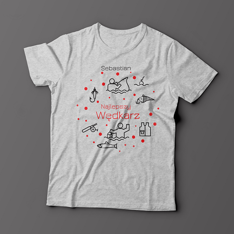 T-shirt dla wędkarza