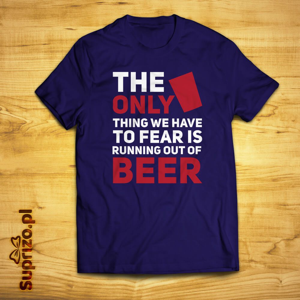 Koszulka z nadrukiem piwa dla niego