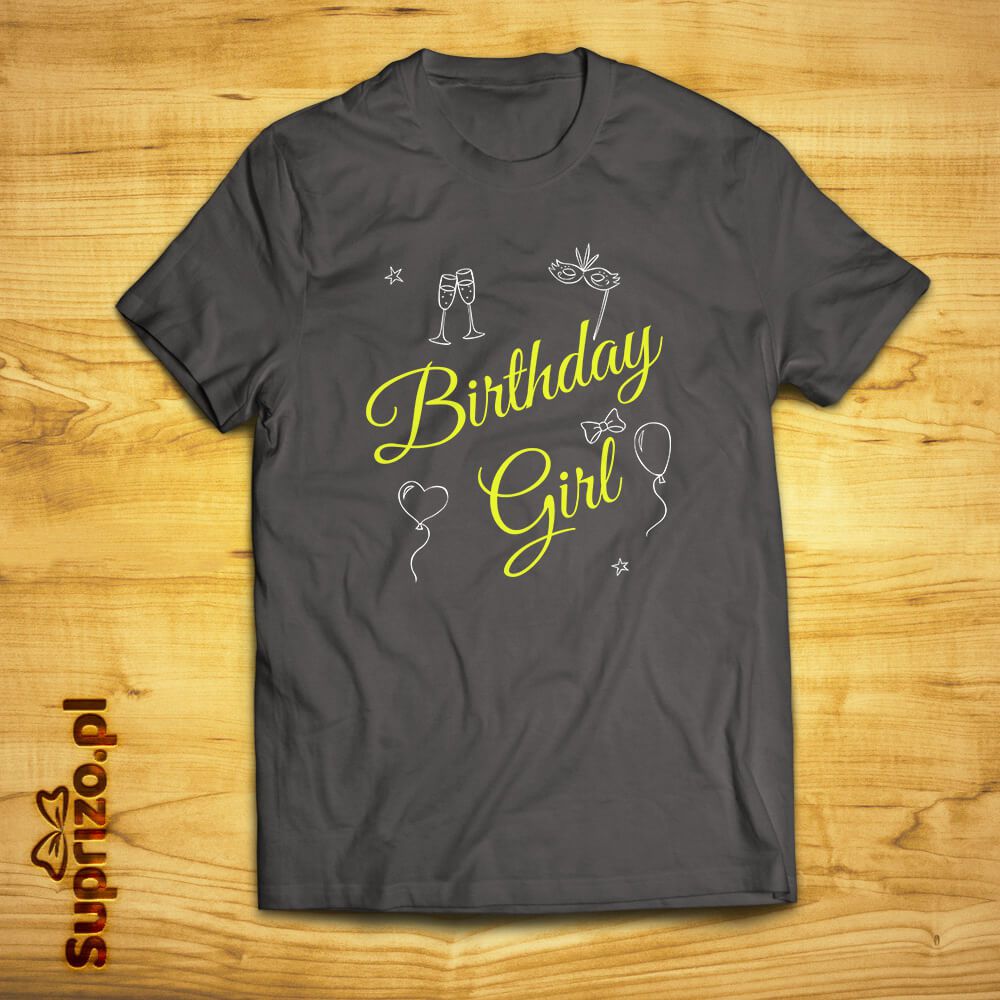 Koszulka urodzinowa dla dziewczyny
