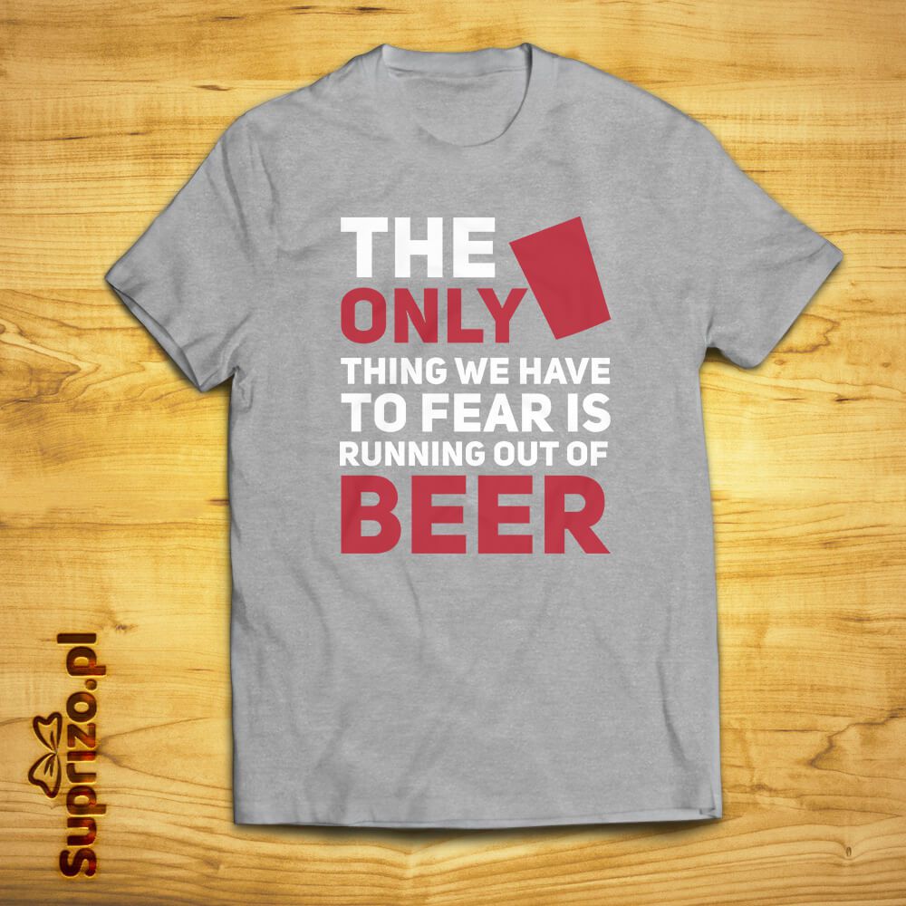 Koszulka z nadrukiem piwa dla niego