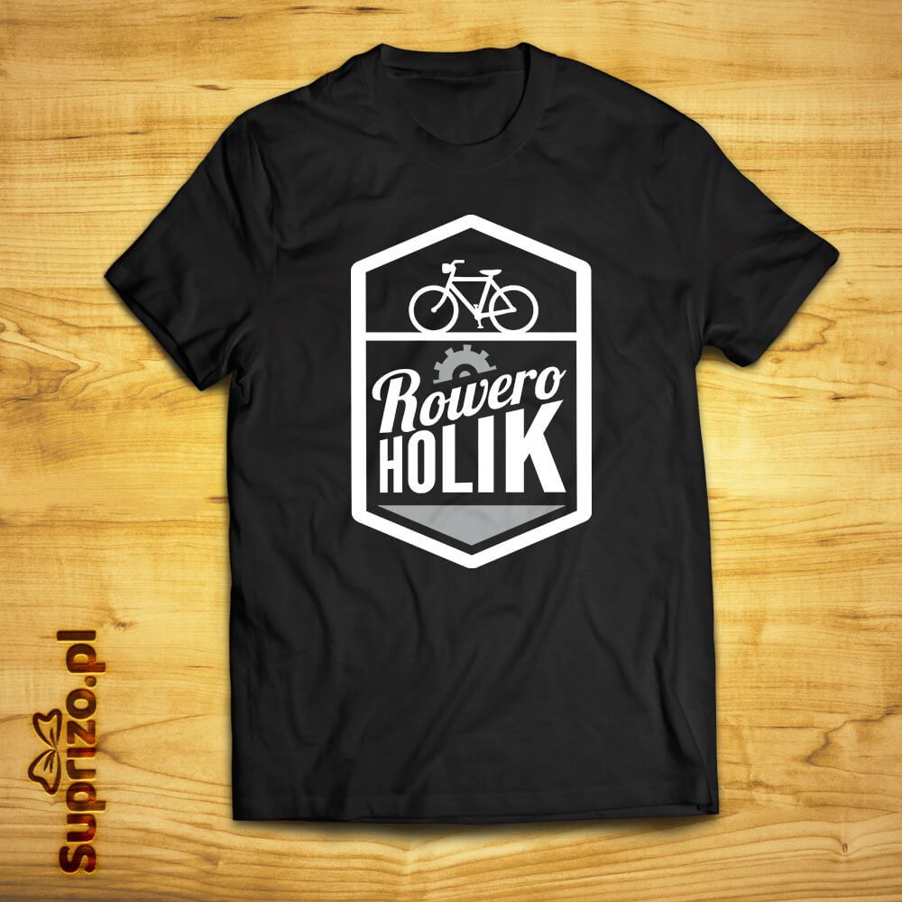 Koszulka dla fana rowerów - Roweroholik