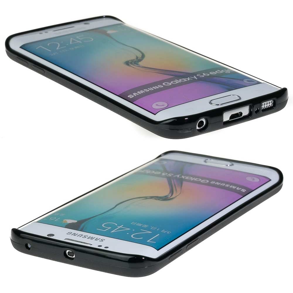 Drewniane Etui Samsung Galaxy S6 Edge RÓŻA WIATRÓW MERBAU BIELONA